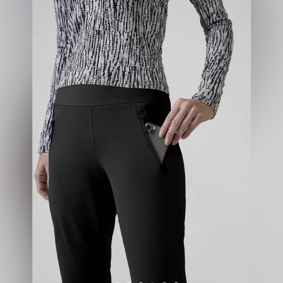 NWT - ATHLETA Peak Hybrid Fleece Pant - Size Small Tall - Picture 6 of 8